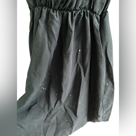 Dear Pony Black Dress with a white paint splatter size Small - Picture 7 of 7
